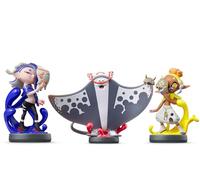 Splatoon 3-Amiibo-Dreierpack: Mako, Muri & Mantaro-Spielfigur