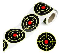 Splatter Target Paper - Splatter Targets - Sticky Shot Target - Self-Adhesive Fluorescent Paper Targets for Hit Visibility and Accuracy Tracking | Perfect for Range, Hunting, Firearm Practice