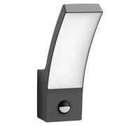 Splay Aplique exterior con sensor (12 W, L x An x Al: 16,1 x 8 x 24 cm, Antracita, Blanco frío)