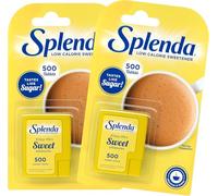 Splenda Edulcorante bajo en calorías 1000 tabletas (paquete de 2 x 500)
