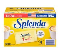 Splenda No Calorie Sweetener Value Pack, 1200 Individual Packets 2.56 lbs