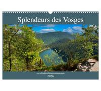 Splendeurs des Vosges (Calendrier mural 2026 DIN A3 vertical), CALVENDO calendrier mensuel: Les paysages vosgiens sont le portrait d'une nature sauvage et préservée,