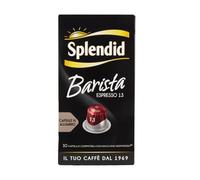 Splendid - Café Espresso Barista - 100 Cápsulas de Aluminio - Intensidad 13 - Compatibles con cafeteras Nespresso®* Original - 10 Paquetes