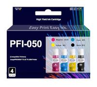 SPLENDIDCOLOR Cartucho de tinta PFI050 PFI-050 remanufacturado PFI-05 BK PFI-050 C PFI-050 M PFI-050 Y Reemplazo del tanque de tinta para Canon imagePROGRAF TC-20 TC-20M