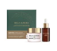 Bella Aurora Splendor Meno-Pause, Kit Antienvejecimiento con Crema Reafirmante de Día 50ml y Sérum Iluminador Antioxidante 30ml, Tratamiento para Menopausia