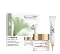 Splendor Sensiderm Pack Ritual Antiedad Reparador para Piel Sensible | Crema Antiedad Calmante + Rellenador de Arrugas Localizado | Repara la Barrera y Alisa Arrugas Profundas | 50 ml + 12 ml