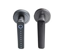 Splenssy Smart Fingerprint Door Lock con manija, biométrico Fingerprint Keyless Entry Door Lock, 4 formas desbloqueadas Tuya BT Connection APP Desbloquear contraseña Desbloqueo