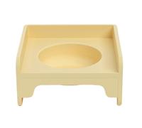 Splicable Pet Cube - Cuencos elevados para animales domésticos, soporte elevado para cuencos para gatos | Soporte para mascotas elevado cuadrado con protección antisalpicaduras, mate