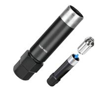 Spline Lug Nut Socket - 10 Point Wheel Lock Key Chrome Moly Steel Tool | Vehicle Tire Nut Remover for Car Truck SUV Van Pickup Trailer Garage Workshop Use