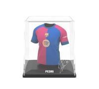 Splink FC Barcelona Pedri Home - Vitrina de camiseta oficial de coleccionista, temporada 2024/2025