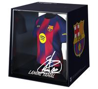 Splink - lamine yamal (barcelona) - vitrina de camiseta de casa, con l