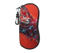 Splinter Cat - Funda para gafas de sol de neopreno suave con cremallera, duradera, portátil, para hombres y mujeres