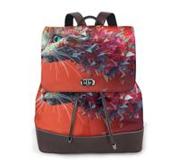 Splinter Cat - Mochila de viaje para mujer, mochila casual, mochila de cuero estampada para mujer para el trabajo