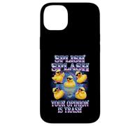 Splish Splash Your Opinion Is Trash Rubber Duck Carcasa para iPhone 14 Plus