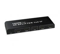 Splitter 1x4 con soporte a 4k, 3d y hdmi 2.0 yatek yk-0104-2.0