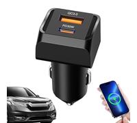 Splitter Car Charger, Portable Overheat Protection, Port Fast Charging Adapter with Smart IC, Compact USB Car Power Splitter with Safety Features, Truck Sedan Caravan Accessories