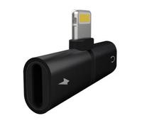 Splitter Carga y Música Myway Lightning Macho - USB Macho/ Negro