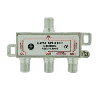 Splitter distribuidor 3 terrestre 3 vías. electro dh. con dc power pa