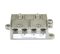 Splitter distribuidor satv 2 vías. splitter electro dh. con paso d