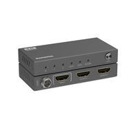 Splitter HDMI 4K 60 Hz - Marmitek Split 612 Pro - 1 Entrada 2 Salidas - Compatible HDCP 2.2 - HDR10 - Duplicador HDMI Ultra HD - Repartidor 1x2 Compacto