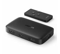 Splitter HDMI Ugreen CM332 3 Puertos 4K Ultra HD Control Remoto Negro sin Alimentación Extra