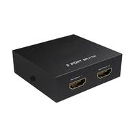 Splitter para monitor | Adaptador de alta velocidad | Adaptador Cable Splitter Monitor 2 Vías | Para Duplicación de Pantalla Proyector Consola Tablet Home Theater Oficina