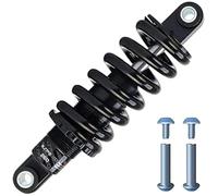 splumzer Amortiguador Trasero de Bicicleta de Montaña Amortiguador de Resorte Biliar Trasero de Bicicleta, Muelle Helicoidal Negro Sin Amortiguación (Eye-to-Eye 165mm Spring Rates 750Lbs)