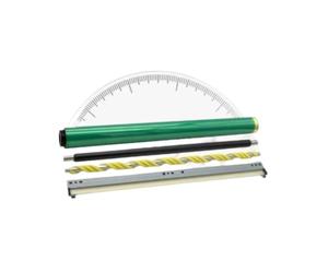 SPNqkxWEd Rodillo raspador de núcleo de Tambor, Rodillo de Esponja de Limpieza Compatible con C300i C250i C360i C7130i