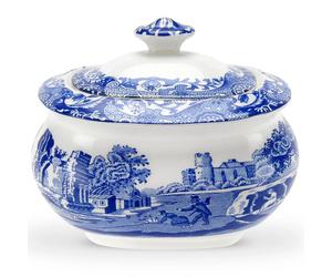 Spode Azucarero con tapa Blue Italian 25 cl
