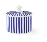 Spode Azucarero con tapa Steccato 29 cl Azul-blanco