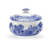 Spode Blue Italian Sugar Box 0.25L