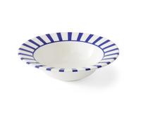 Spode Bol de desayuno Steccato Ø19 cm Azul-blanco
