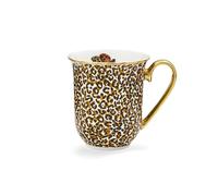 Spode Creatures of Curiosity - Taza (0,34 L), diseño de leopardo