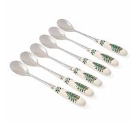 Spode Cuchara de té de árbol de Navidad, juego de 6 (multicolor)