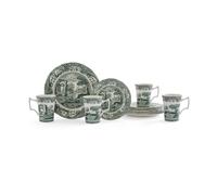 Spode Juego de vajilla Heritage Green Italian Verde. 12 piezas