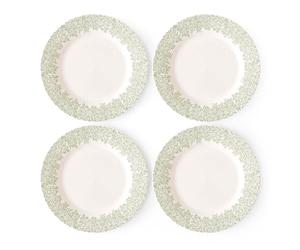 Spode Morris and Co - Plato de cena (28 cm, 4 unidades)