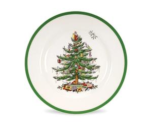 Spode Plato Christmas Tree Ø27 cm White-green-red