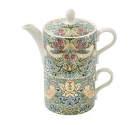 Spode Tetera y taza de té Strawberry Thief Multi
