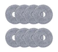 Spofan 8 Mopas de Fregado para Roborock Saros 20/10R/Z70, Q Revo/Qrevo S/Qrevo Pro/Qrevo Master/Qrevo Edge/Qrevo Curv/Qrevo Slim/QV/QR Robot Aspirador, Accesorios Paños Microfibra