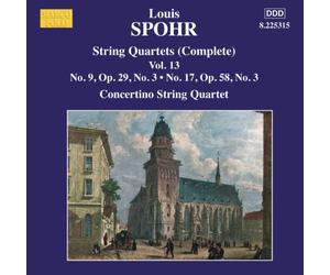 Spohr Louis - Quatuors A Cordes /Vol.13