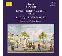 Spohr Louis - SPOHR: String Quartets Vol.11
