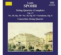 Spohr Louis – Concertino String Quartet – Str Qrts 17