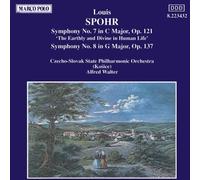 Spohr / Walter / Cssr State Philharmonic Symphonies 7 & 8 (CD) (Importación USA)