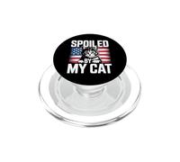 Spoiled by My Cat PopSockets PopGrip para MagSafe