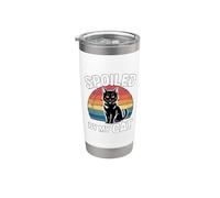 Spoiled By My Cat Vaso térmico de acero inoxidable de doble pared