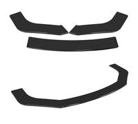 Spoiler 3 Unids/Set Kit Cuerpo Divisor Labios Parachoques Delantero para A3 para A4 para A5 para A6 para A7 para A8 TT RS RS3 para RS4 RS5 para RS6 Alerones Coche(Negro)