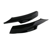 Spoiler Alerón 1 Par para E90 E91 335i 328i LCI 2009 2010 2011 2012 para M-Tech Parachoques Lateral Divisor Cubierta Parachoques Delantero Divisor Alerón(Glossy Black)