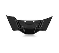 Spoiler Alerón Aerodinámico para S1000R 2024 2023 2022 2021 para M1000R 2024 Carenado ala Motocicleta Fuerza Descendente Alerón Aerodinámico Delantero Desnudo Winglet Winglet(Bright Black)
