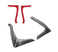 Spoiler Alerón Aerodinámico para X-ADV 750 para XADV 750 2017-2020 Deflector Viento para Piernas Motocicleta Carenado Parabrisas Deflectores Aire Laterales Winglet(Light Gray Above)