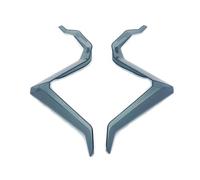Spoiler Alerón Aerodinámico para X-ADV750 para XADV 750 2021-2024 Motocicleta Fijo Wind Wing Shield Side Wing Light Dispositivo Protección Deflector Viento Carenado Winglet(Gray)